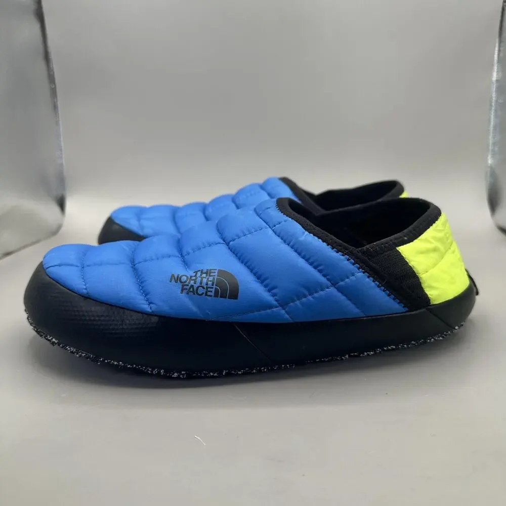 The North Face ThermoBall Eco Traction Mule Shoes Mens Size 8 Blue Slippers